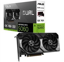کارت گرافیک ایسوس مدل Dual GeForce RTX 5060 8GB GDDR7 OC Edition